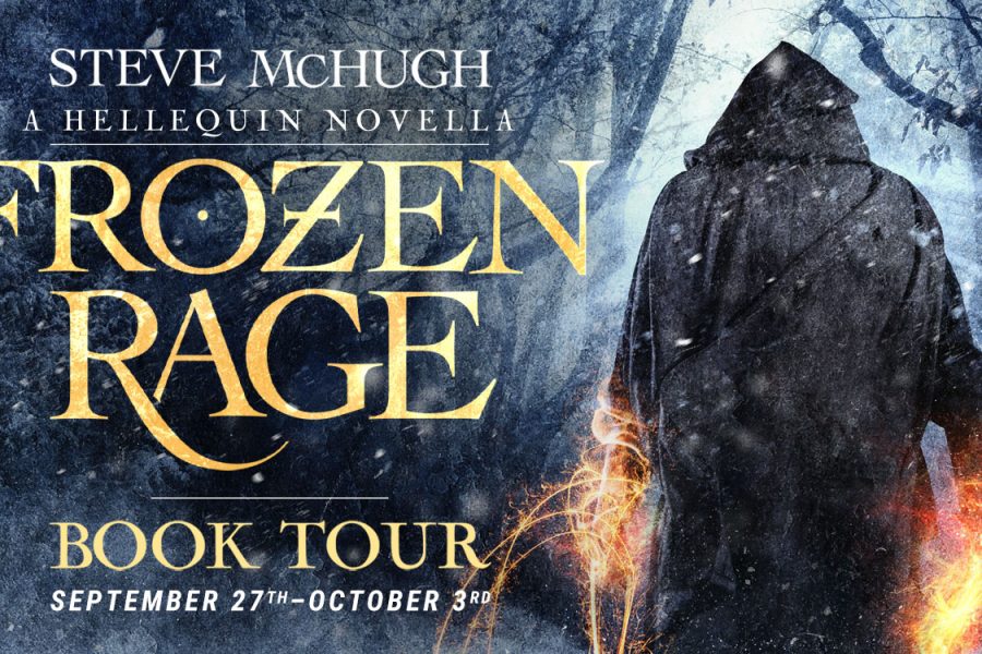 Frozen Rage by Steve McHugh tour banner