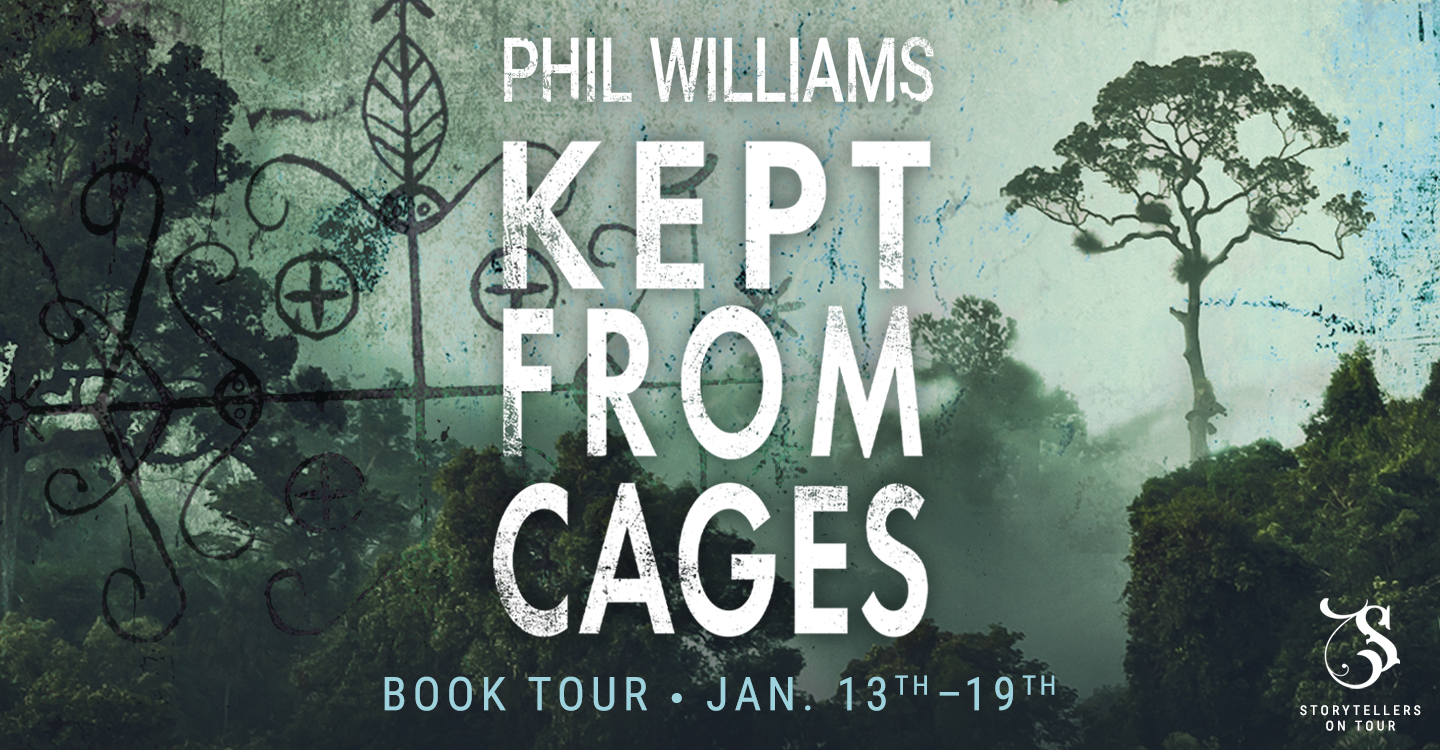 Kept From Cages by Phil Williams tour banner