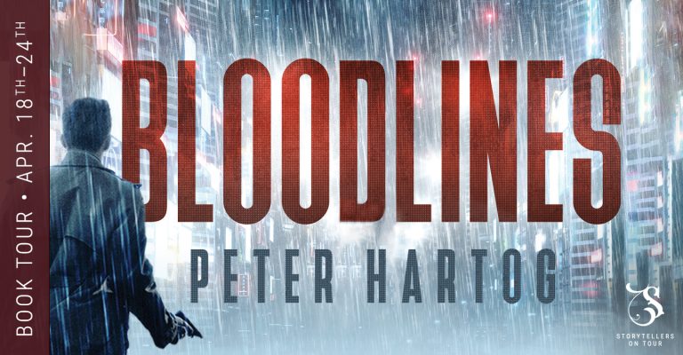 Bloodlines by Peter Hartog tour banner