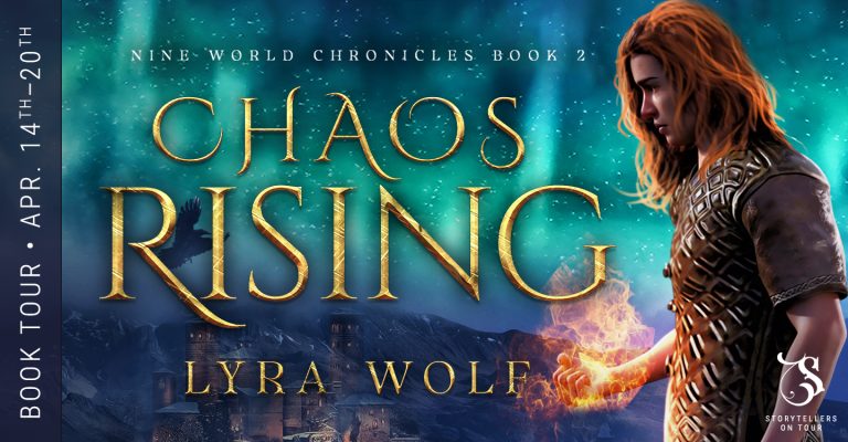 Chaos Rising by Lyra Wolf tour banner