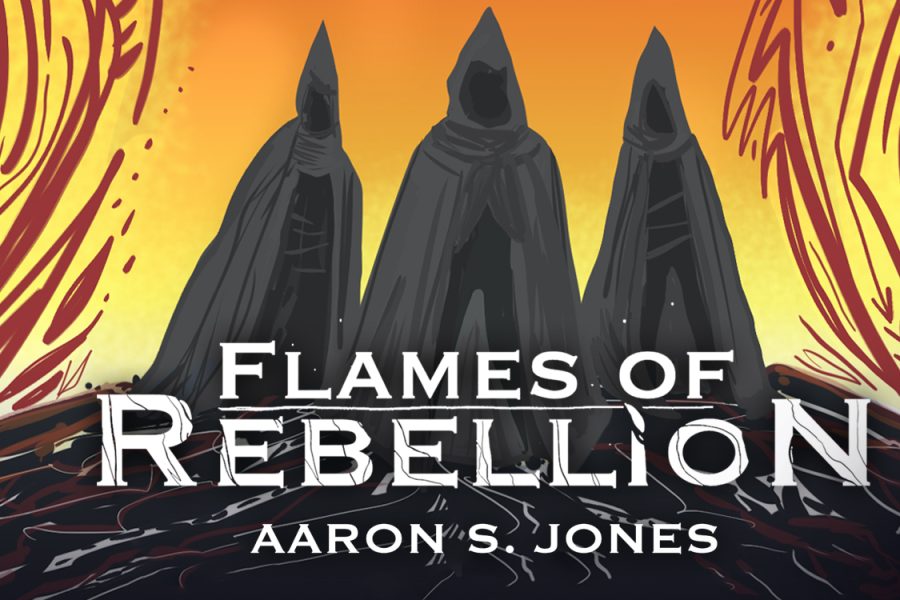 Flames of Rebellion by Aaron S. Jones tour banner
