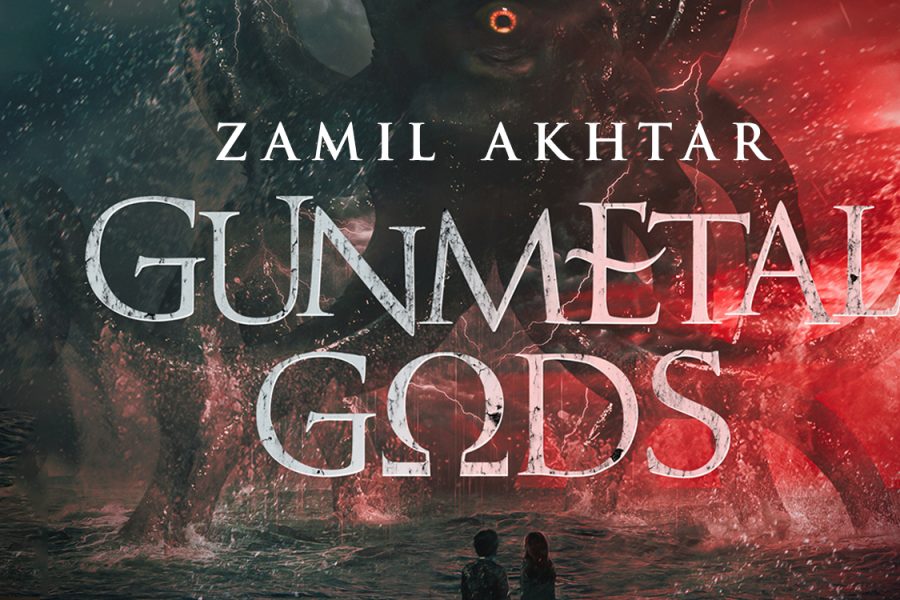 Gunmetal Gods by Zamil Akhtar tour banner