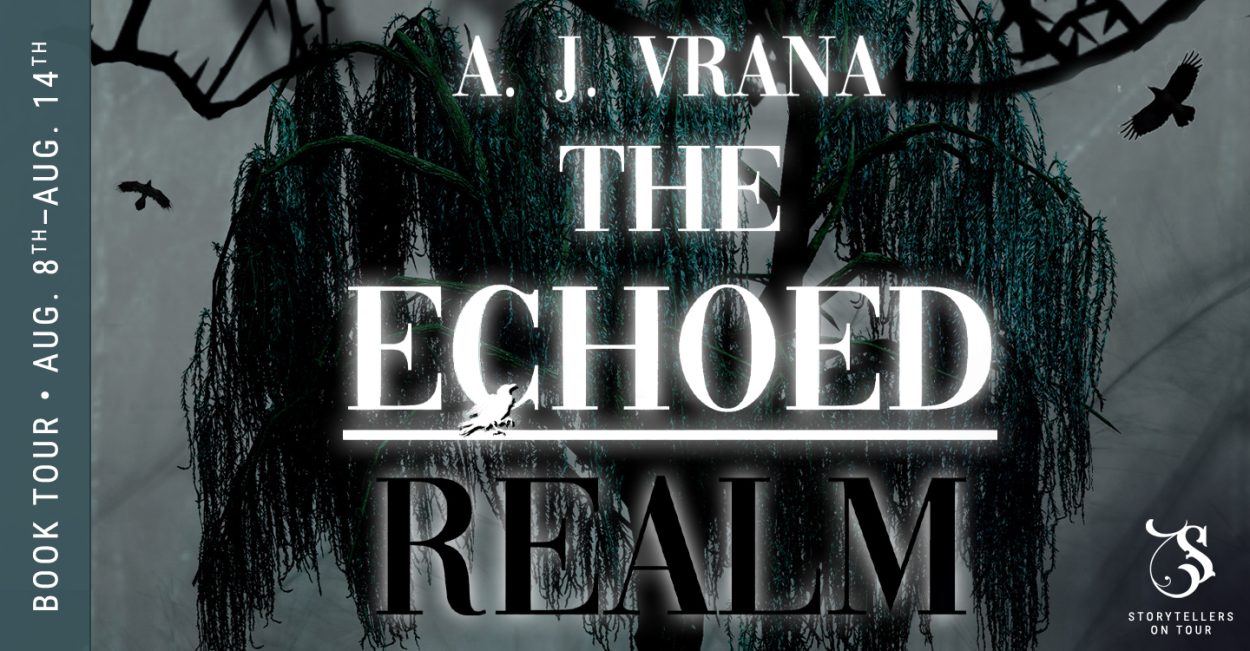 The Echoed Realm by A. J. Vrana tour banner