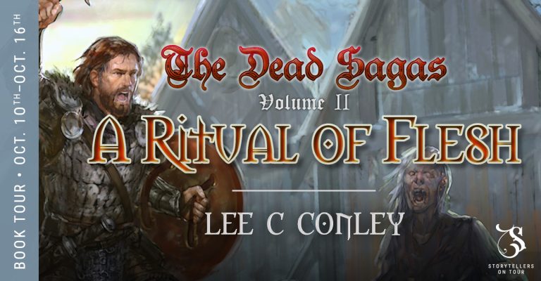 A Ritual of Flesh by Lee C Conley tour banner